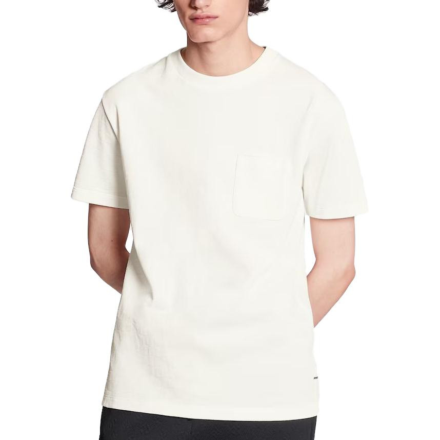 LOUIS VUITTON Half Damier Pocket T-Shirt 'White' 1A7XE9 - 2
