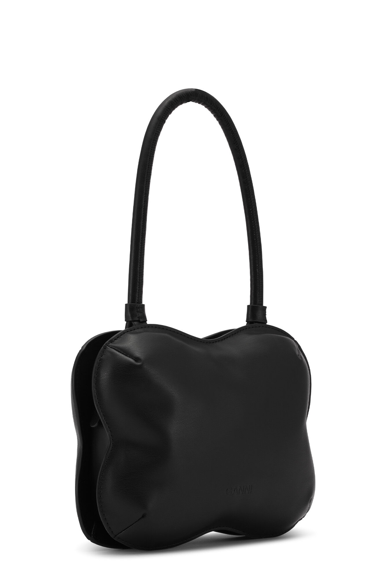 BLACK BUTTERFLY TOP HANDLE BAG - 2