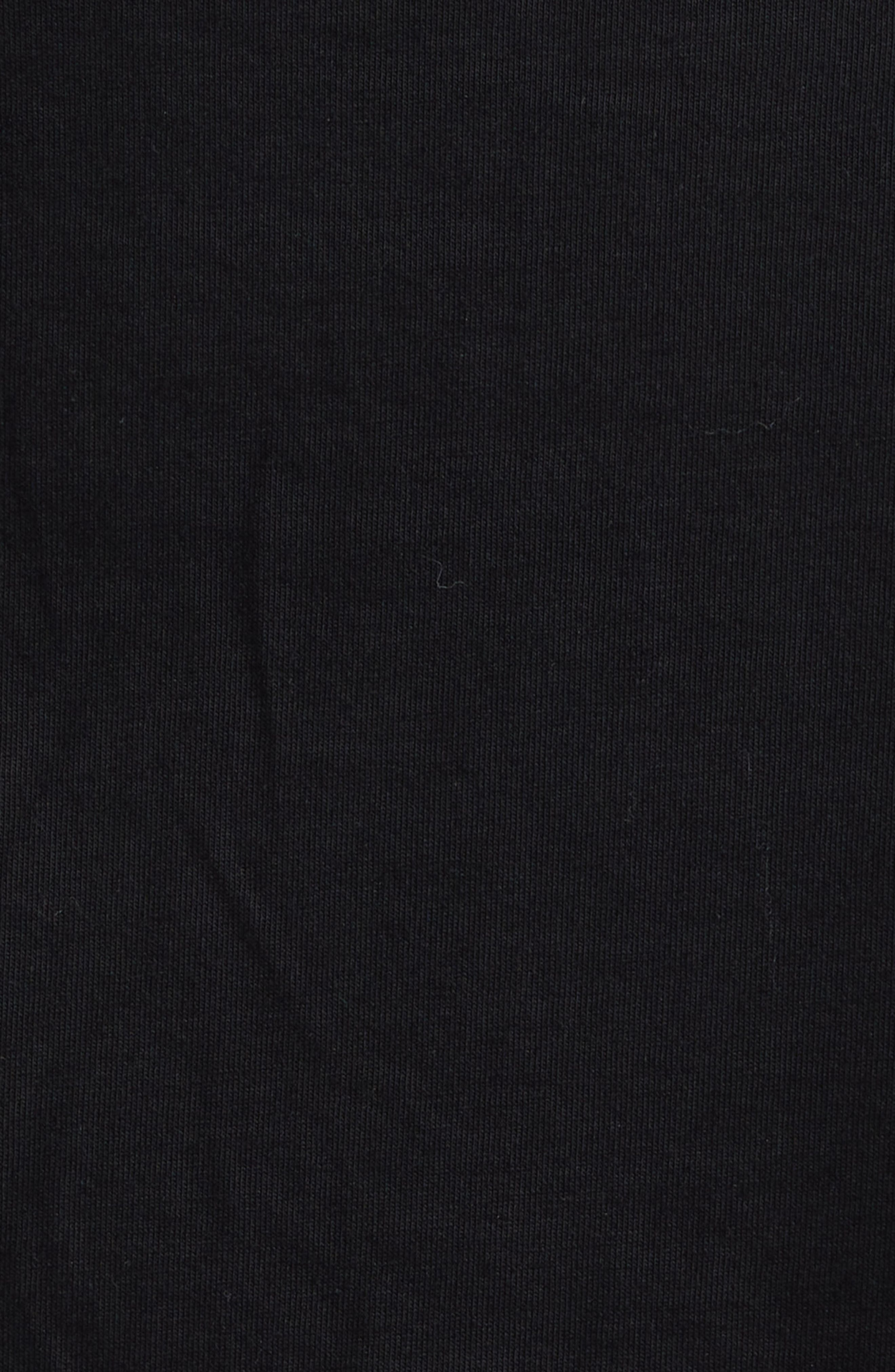 LOULOU DE SAISON Masal Long Sleeve Cotton T-Shirt in Black at Nordstrom - 6
