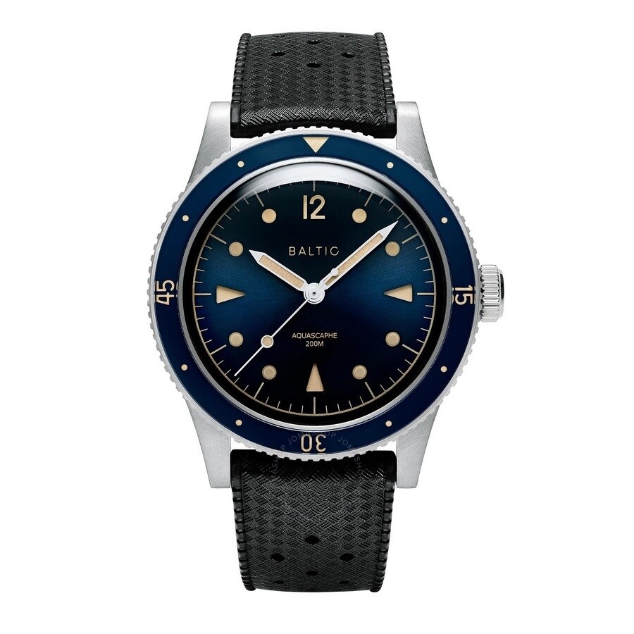 Baltic - Baltic Aquascaphe Automatic Blue Dial Men's Watch AquaClassicBlue - 1