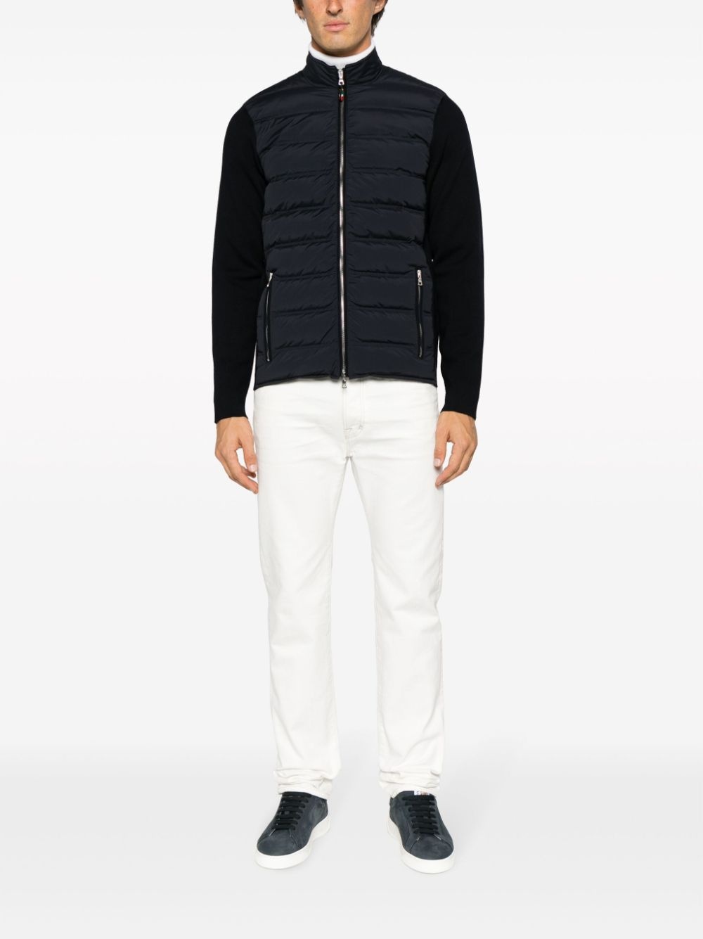 Wallace panelled padded jacket - 2