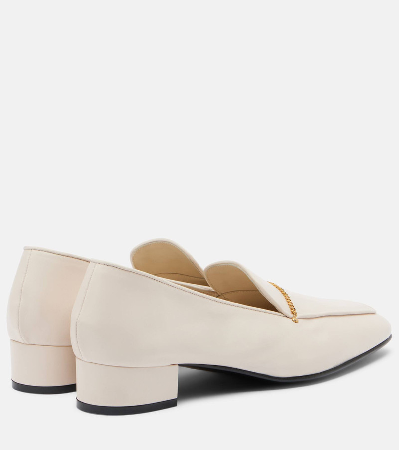 herbert levine Fair And Square leather loafer pumps outlook