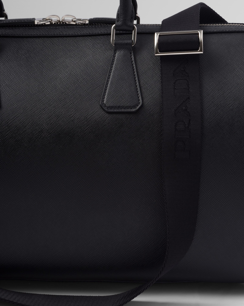 Saffiano leather travel bag 7