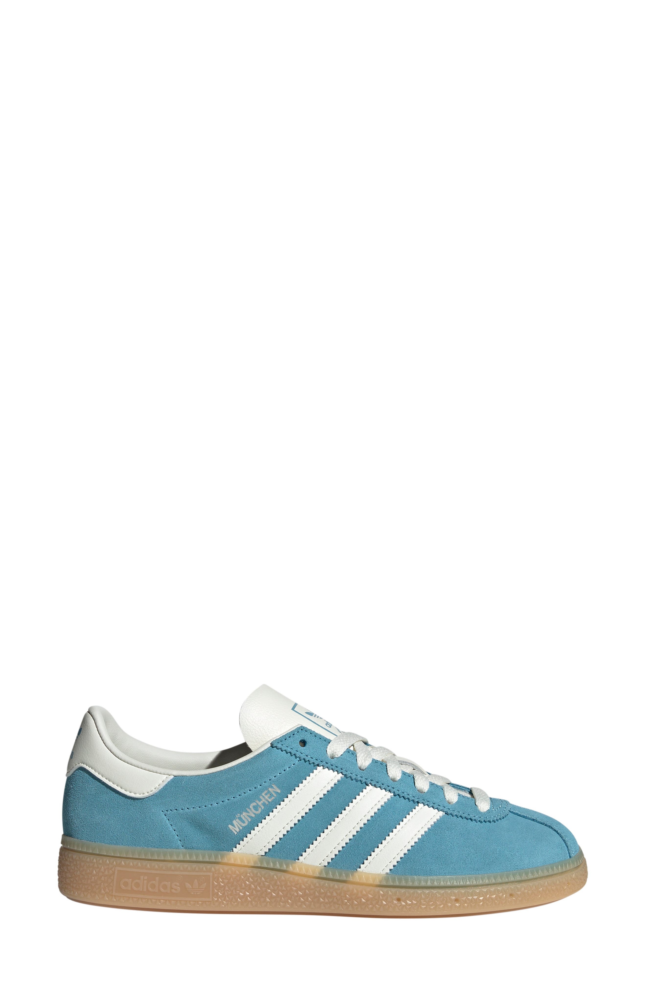 adidas München Sneaker in Blue/Off White/Silver at Nordstrom - 3