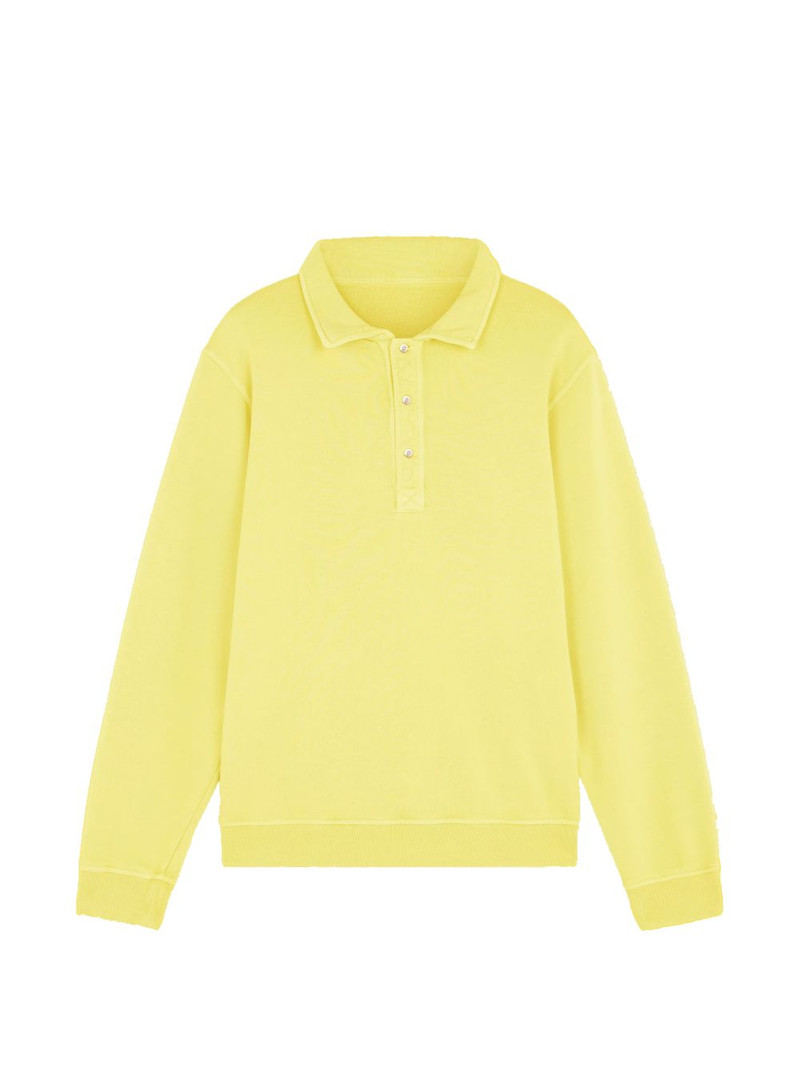 Hunting three-button long-sleeve polo shirt 1