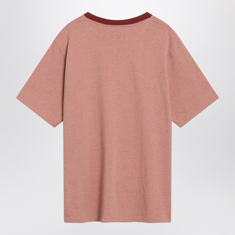 Chloé Pink Cotton T-Shirt With Logo Women - 2