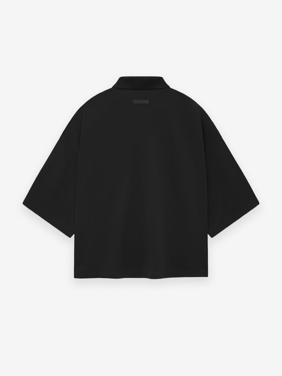 Women's Pique Cropped Polo - 2
