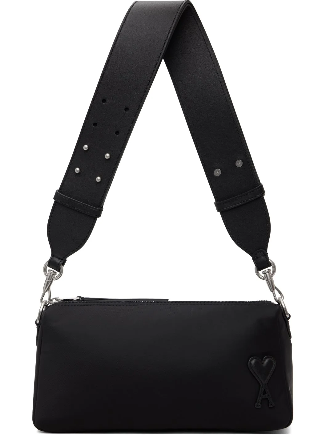 Black Nylon Marcel Bag - 1