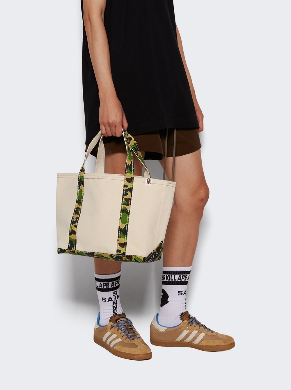 X A Bathing Ape Medium Tote Bag Camouflage - 2