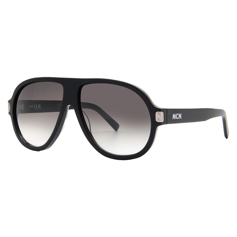 MCM Smoke Gradient Pilot Men's Sunglasses MW0009 01B 59 - 2