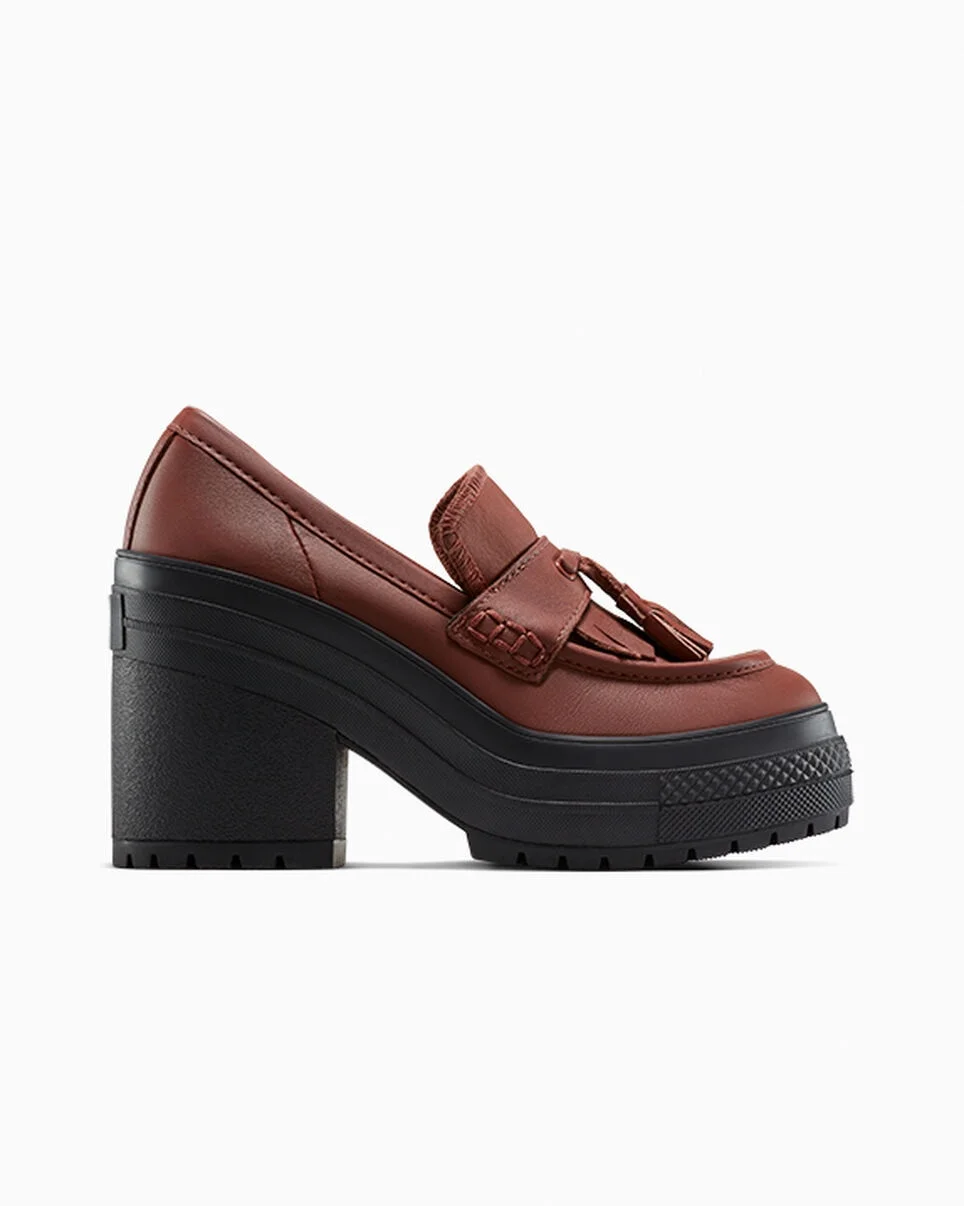 Chuck 70 De Luxe Heel Loafer Platform Leather - 1