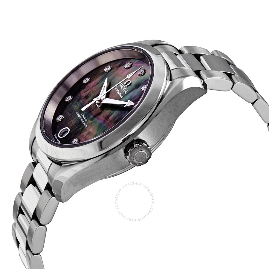 Omega Seamaster Aqua Terra Automatic Chronometer Diamond Ladies Watch 220.10.34.20.57.001 - 2