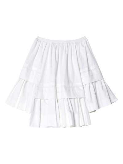 Molly Goddard Rosemary cotton-poplin skirt outlook