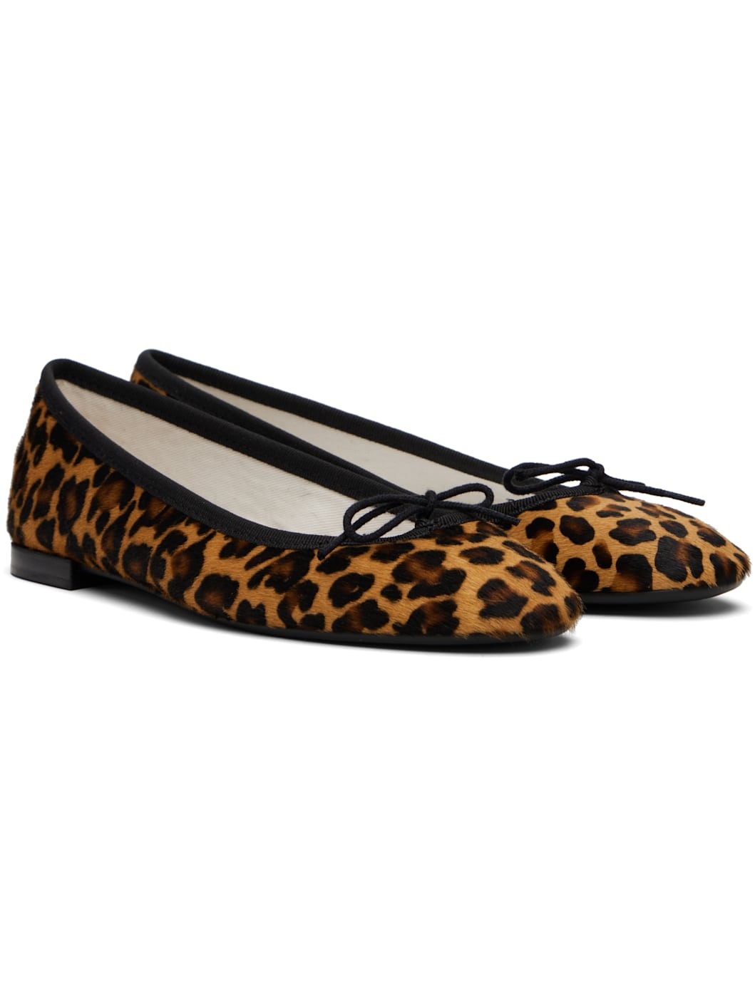 Brown & Tan Cendrillon Ballerina Flats - 4