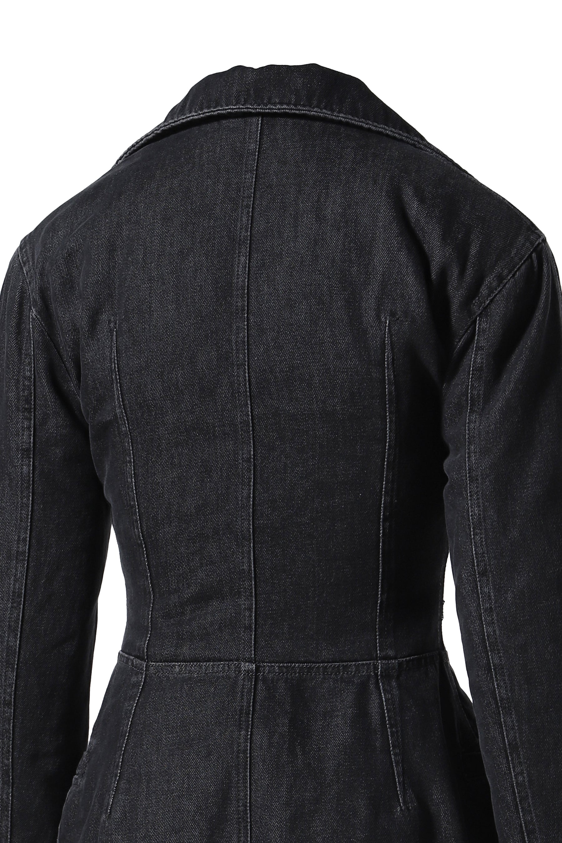 ALICE COAT / WASHED BLACK - 5