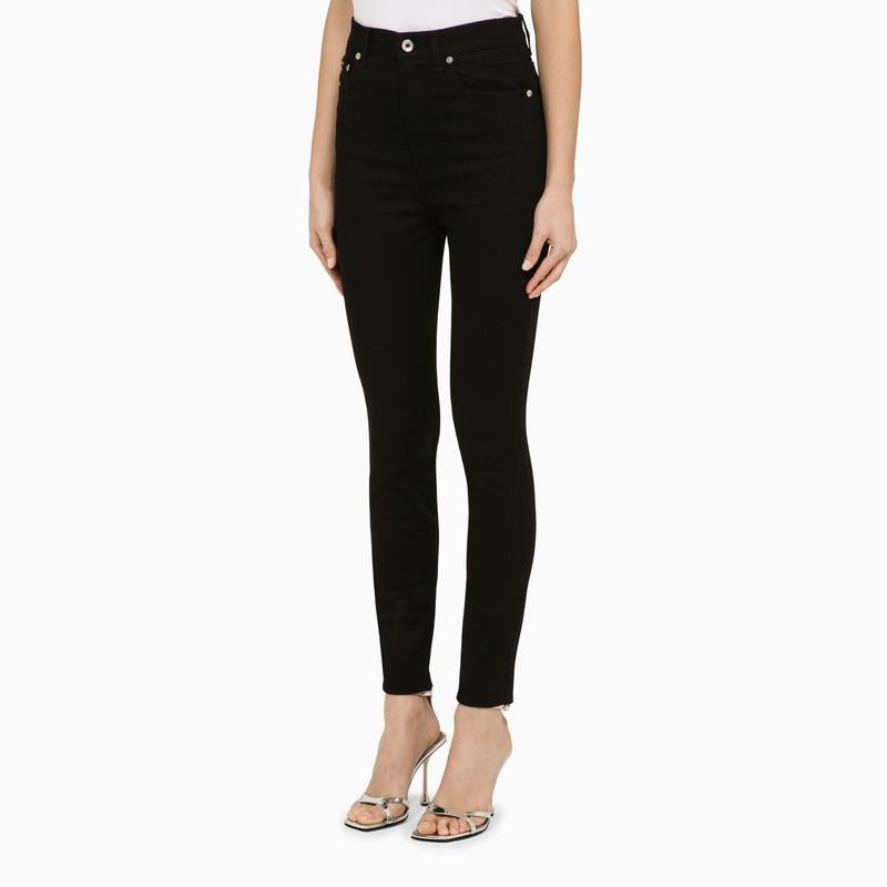 DOLCE & GABBANA DOLCE&GABBANA BLACK DENIM AUDREY SKINNY JEANS - 4