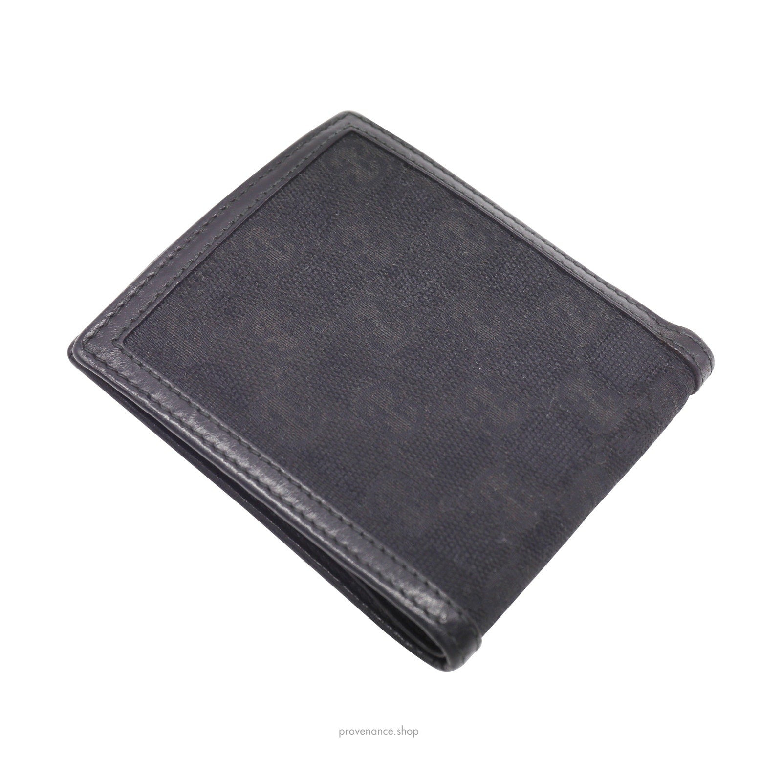 Gucci Bifold Wallet - GG Canvas with Leather Trim - 7