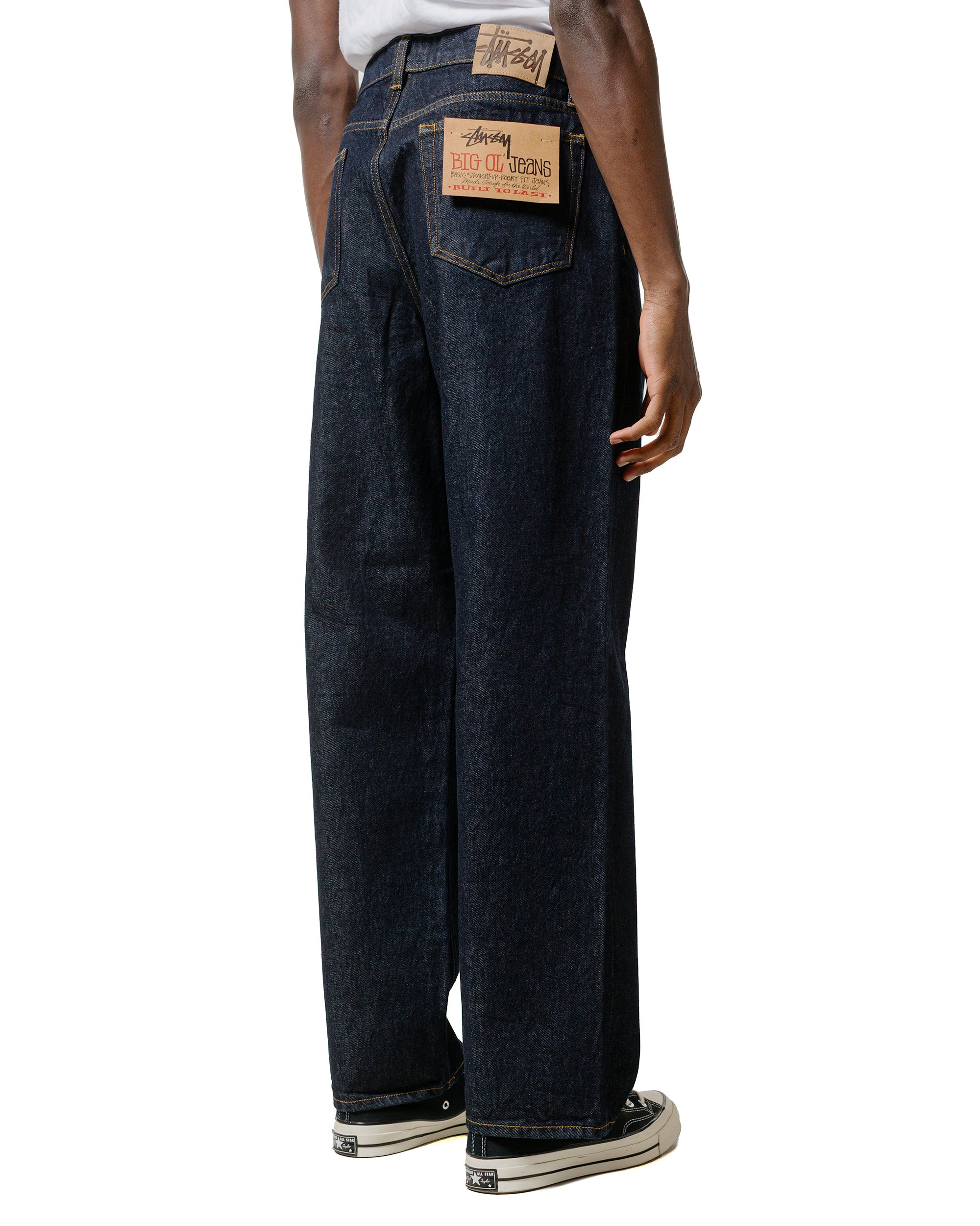 Stüssy Big Ol' Jean Denim Rinsed Indigo - 3