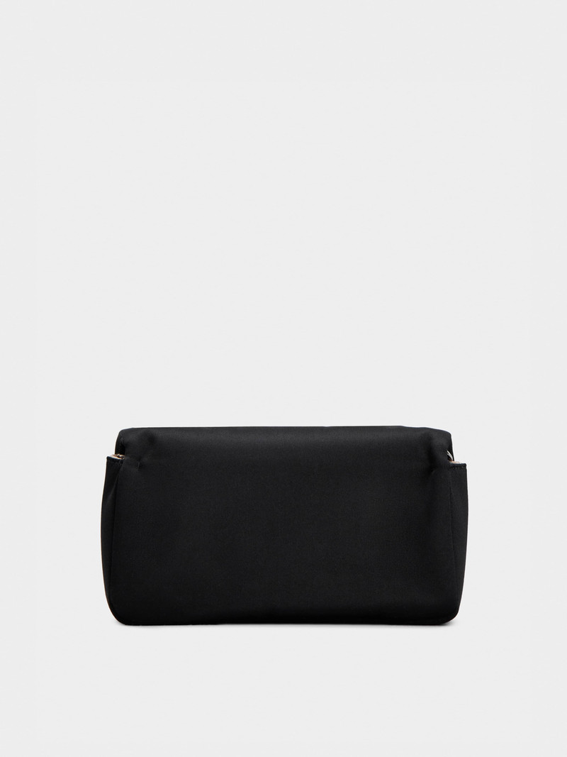 Viv' Choc Strass Phone Holder in Satin 3