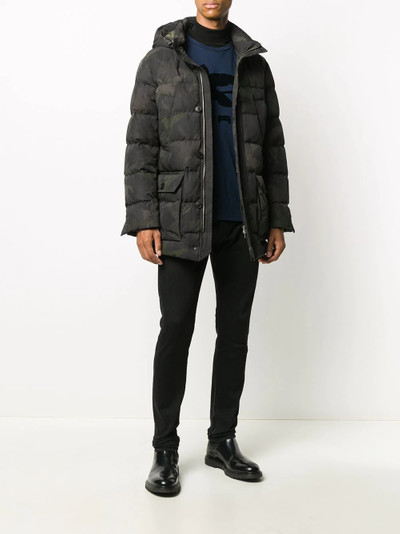 Etro camouflage puffer jacket outlook