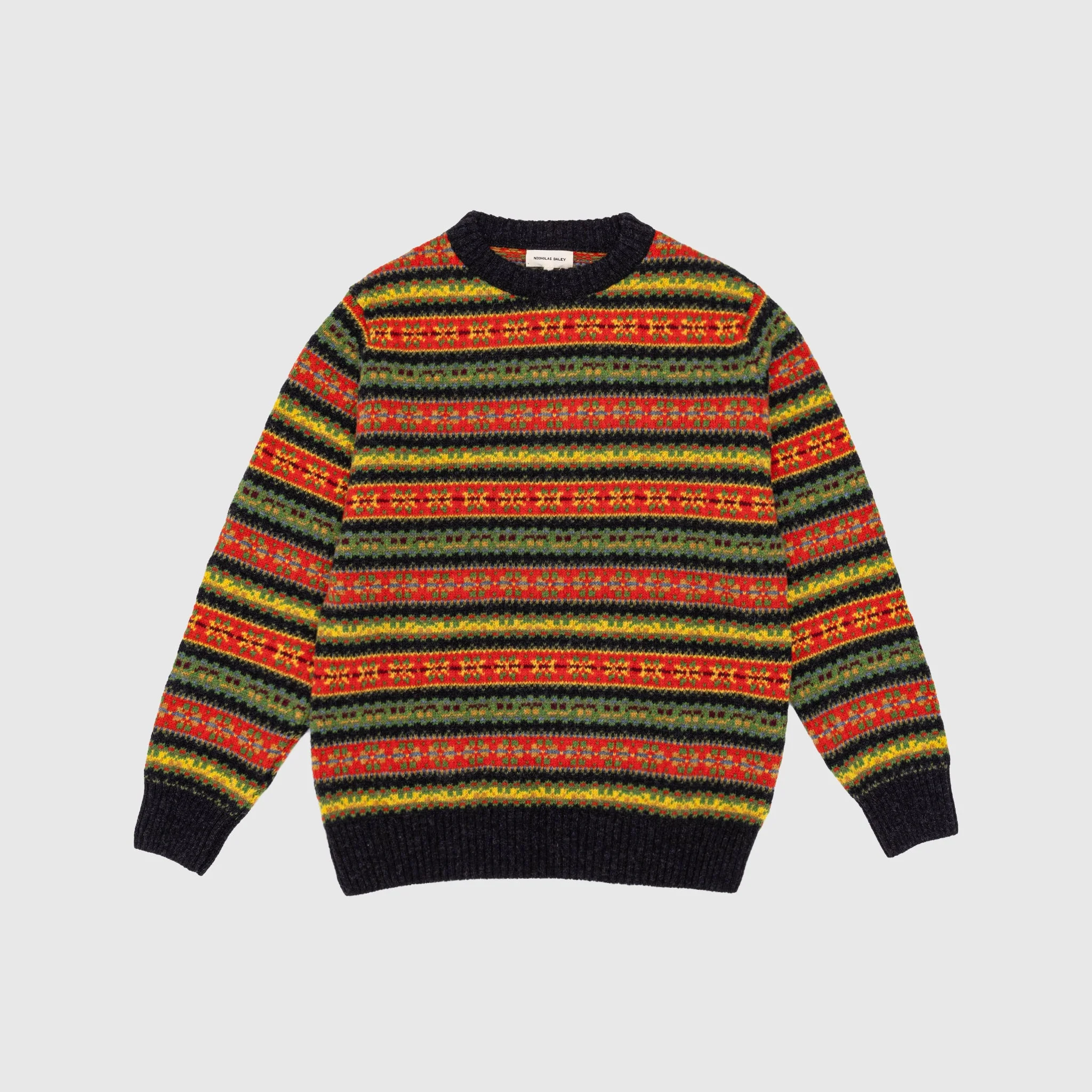 FAIRISLE CREWNECK SWEATER - 1