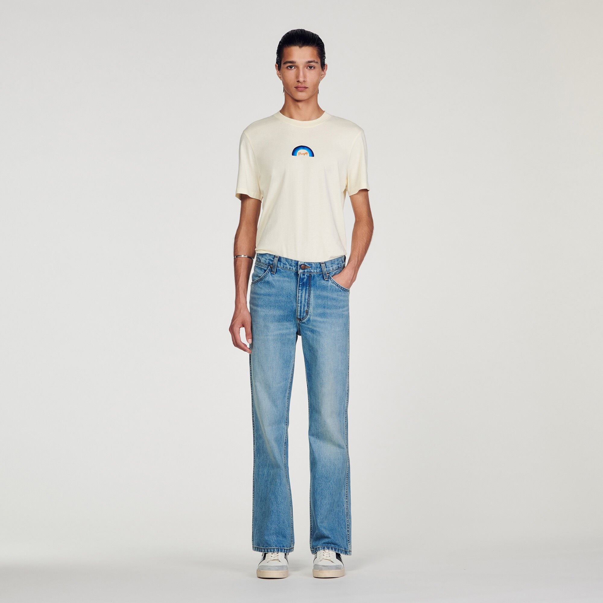SANDROXWRANGLER FADED JEANS - 2