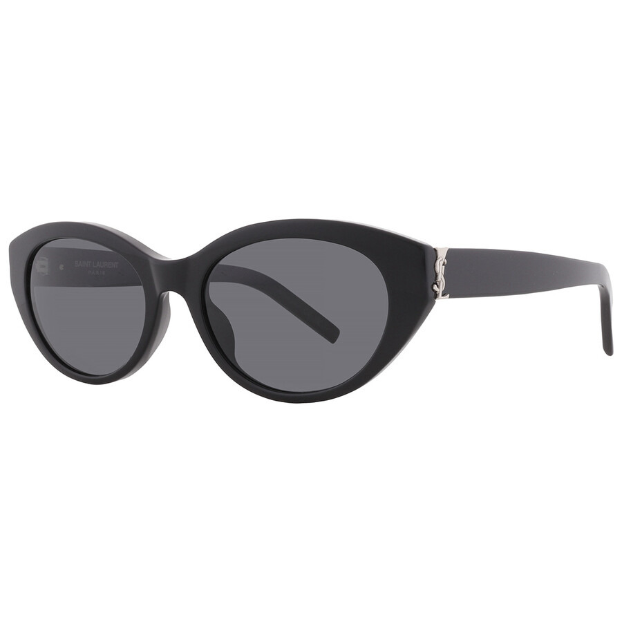 Saint Laurent Black Oval Ladies Sunglasses SL M148 001 54 - 2