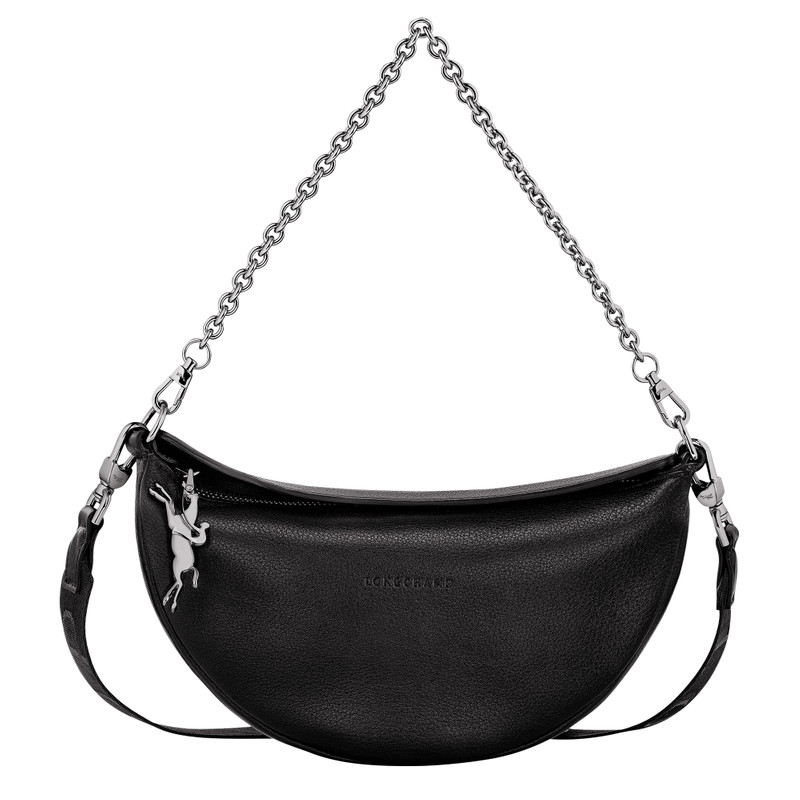 Smile S Crossbody bag Black - Leather 1