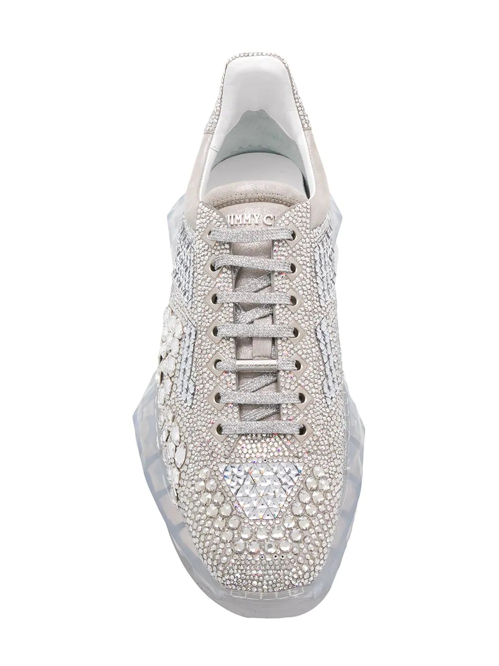 diamond chunky sneakers - 4