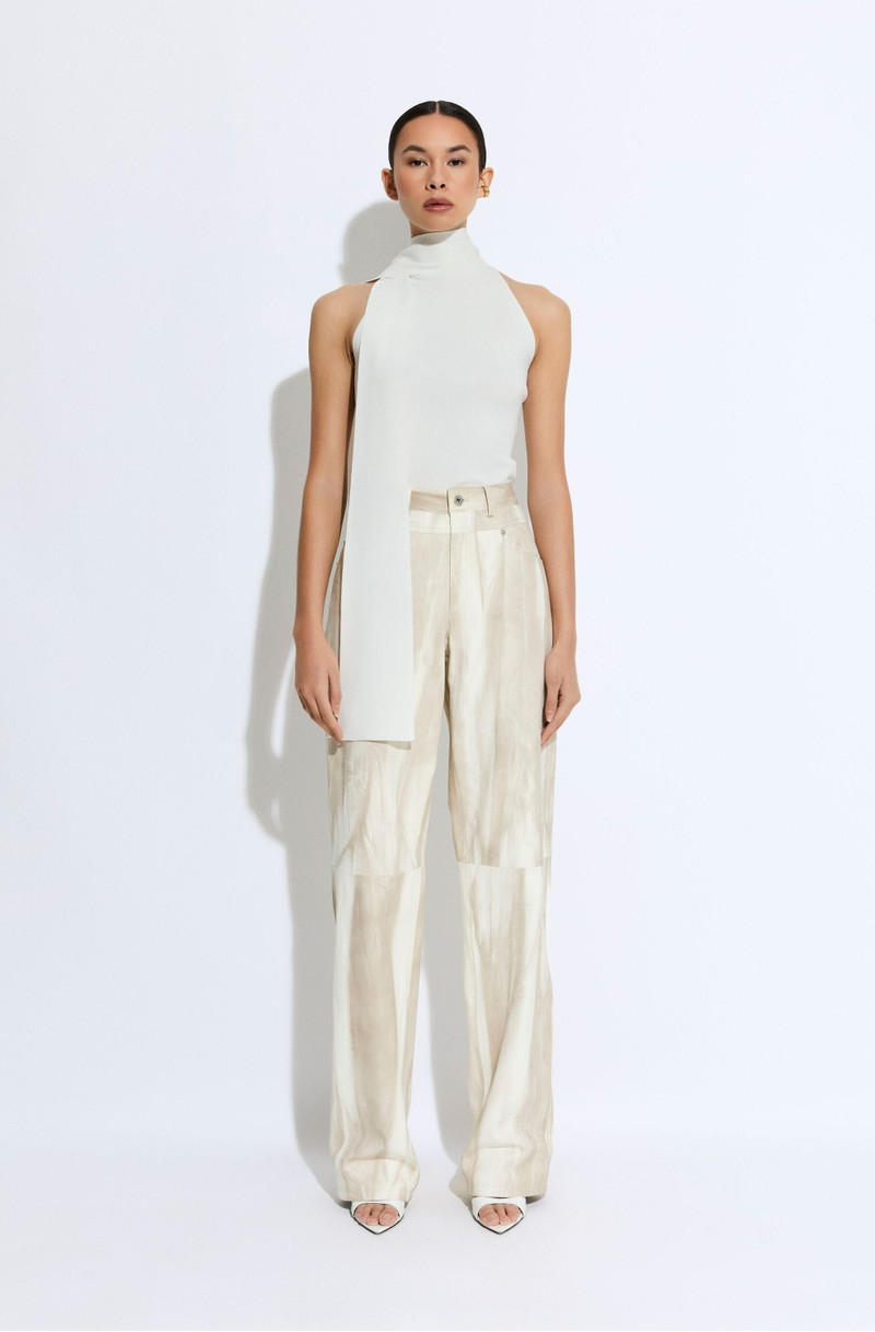 LAPOINTE Marbled Nappa Double Seam Pant outlook