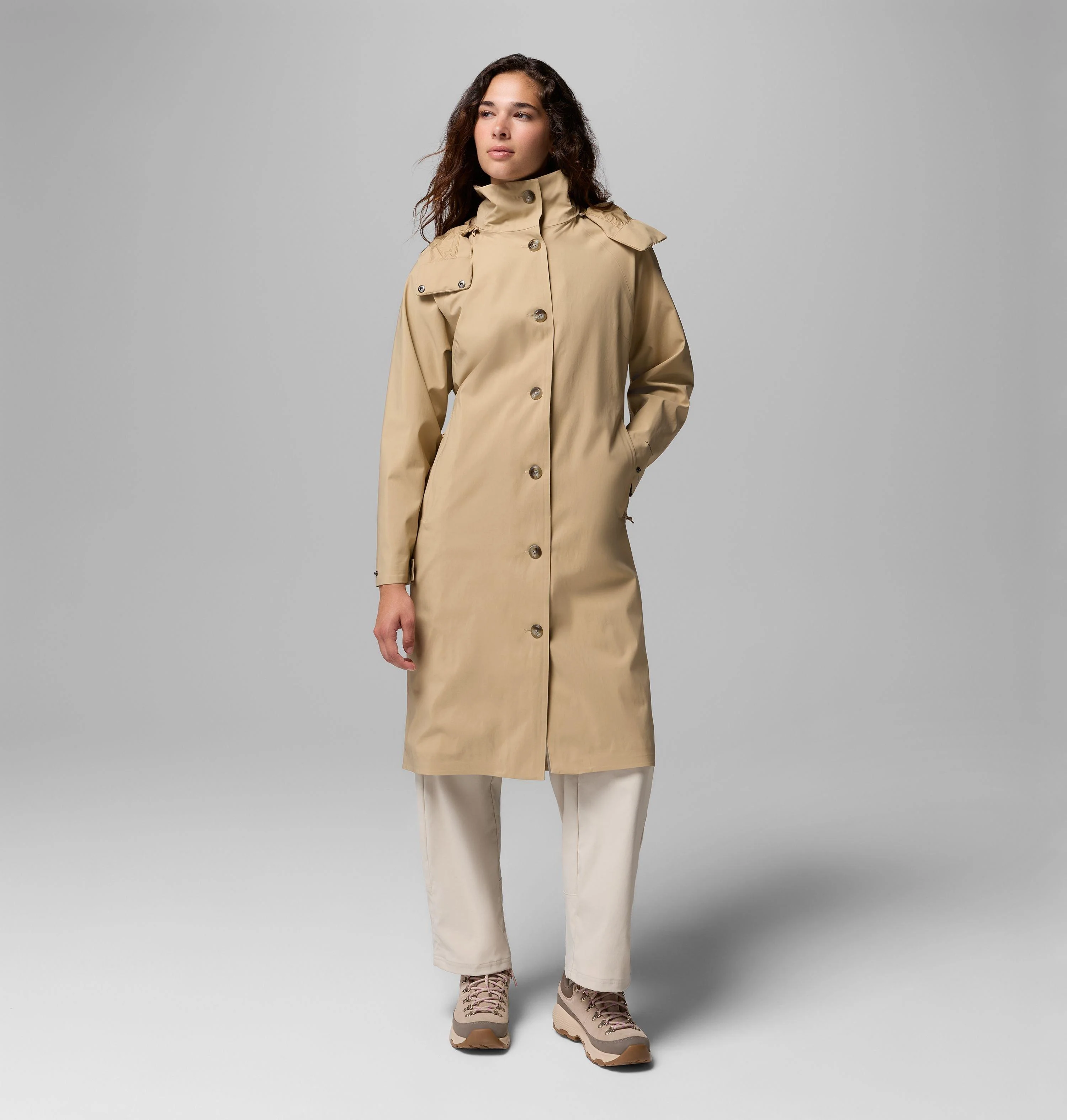Women's AmazeTrench Rain Jacket - 1