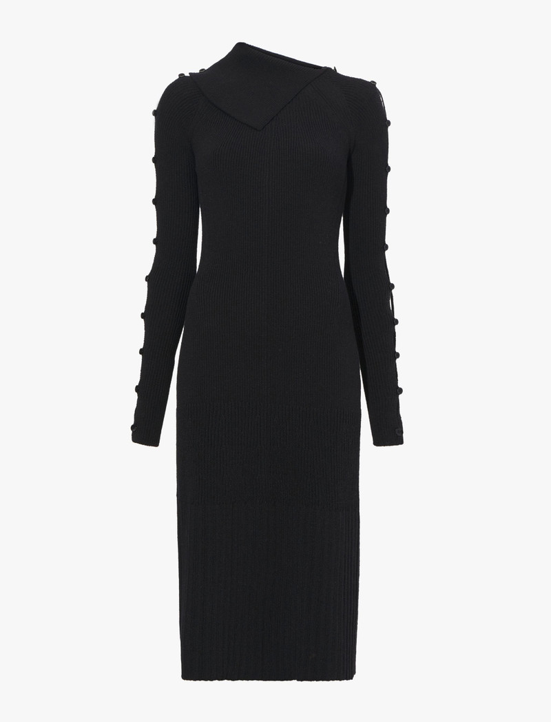 Cotton Rib Knit Dress 1