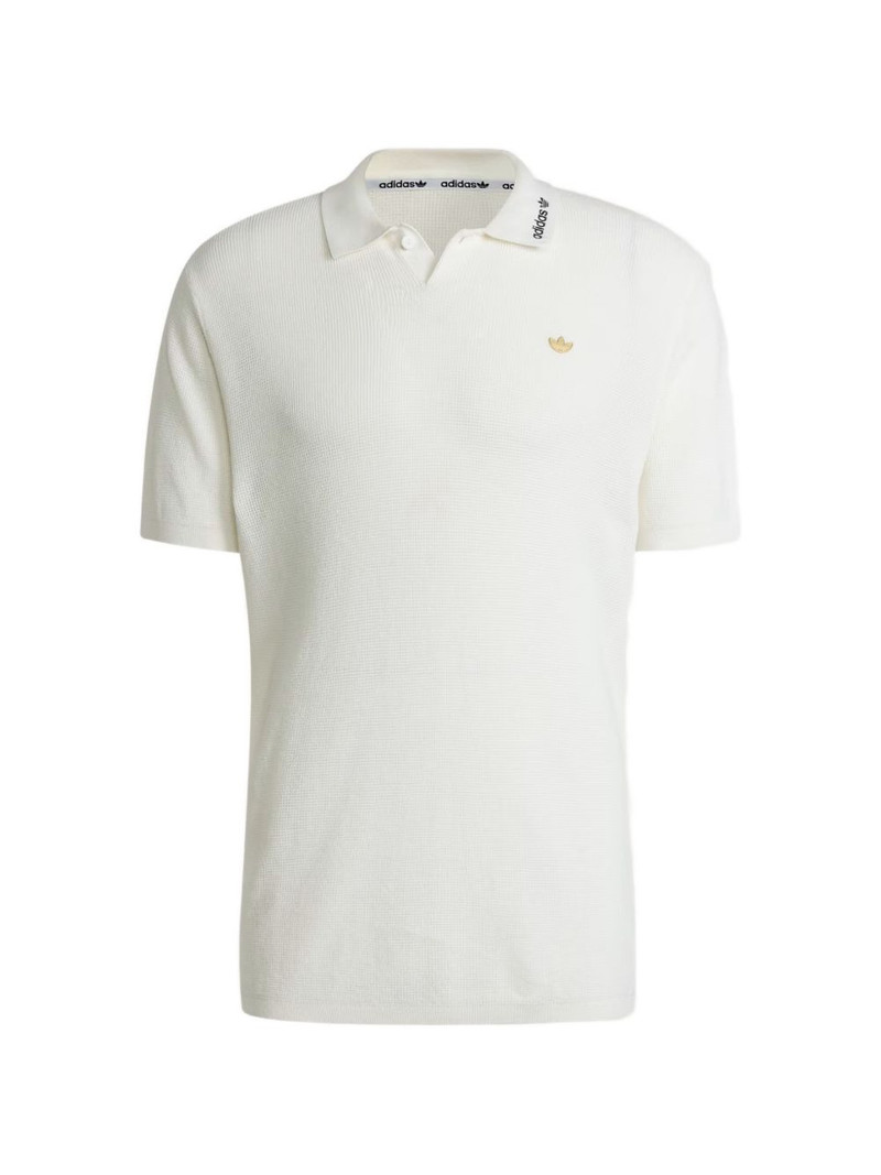 embroidered-logo polo shirt 1