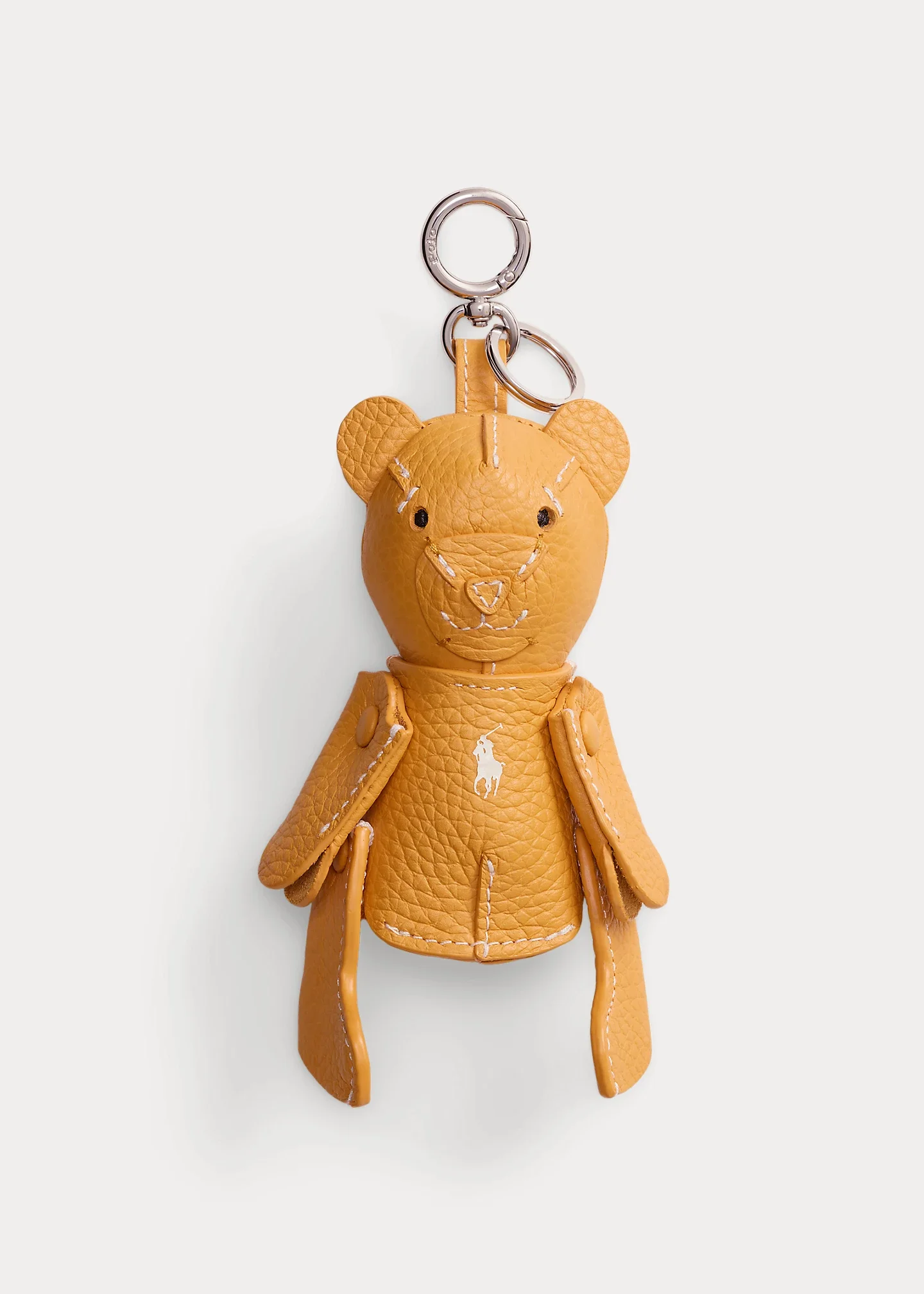 Polo Bear Leather Bag Charm - 1