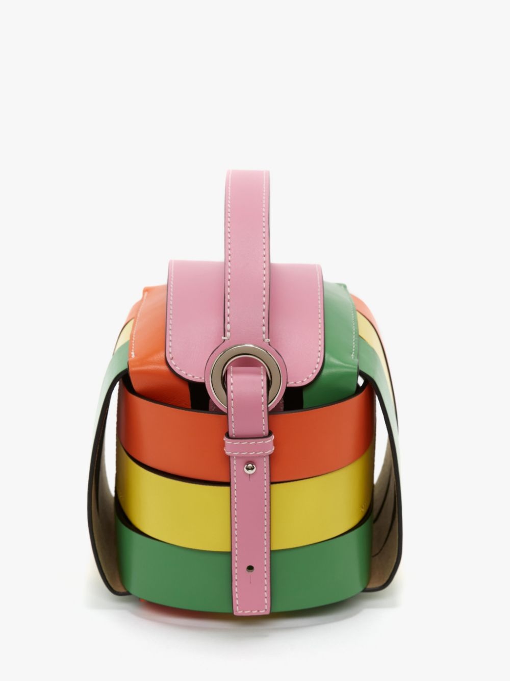 KNOT BAG - LEATHER TOP HANDLE BAG - 4