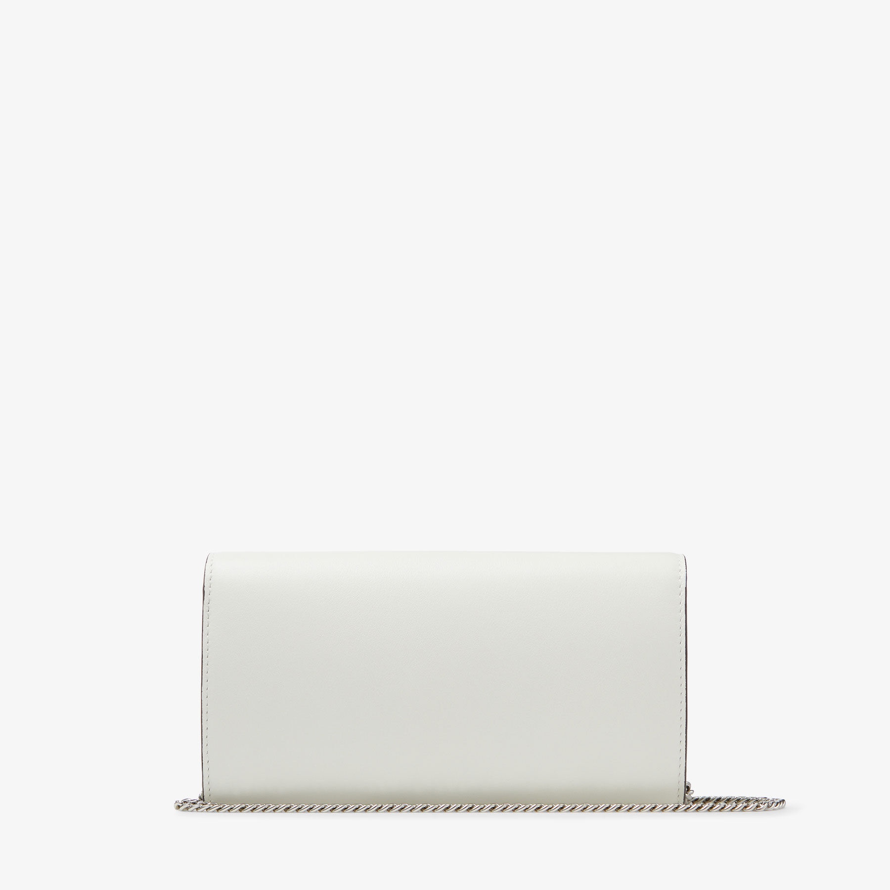 Wallet W/Chain
Black Calf Leather Wallet with Crystal Buckle - 8