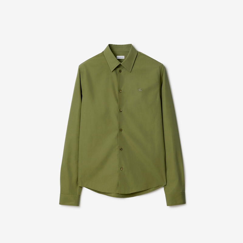 Regular Fit Cotton Poplin Shirt 1