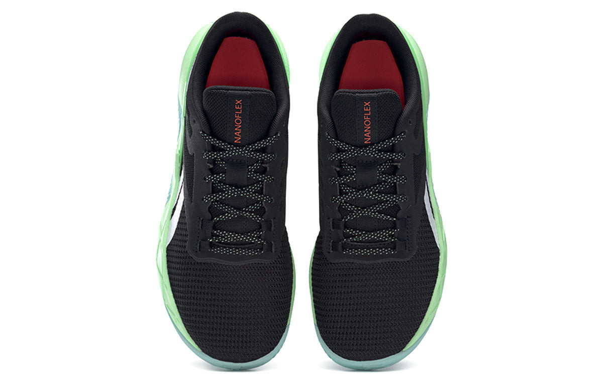 (WMNS) Reebok Nanoflex TR 'Black Neon Mint' FX7941 - 4