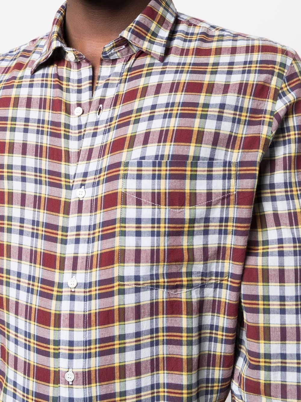 checked long-sleeve shirt - 5