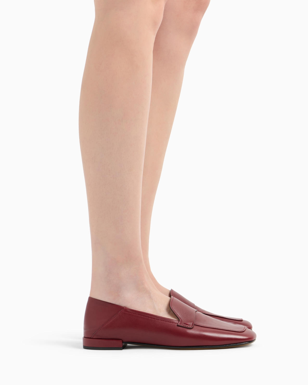 GIORGIO ARMANI X 10 CORSO COMO CALFSKIN LOAFERS - 7