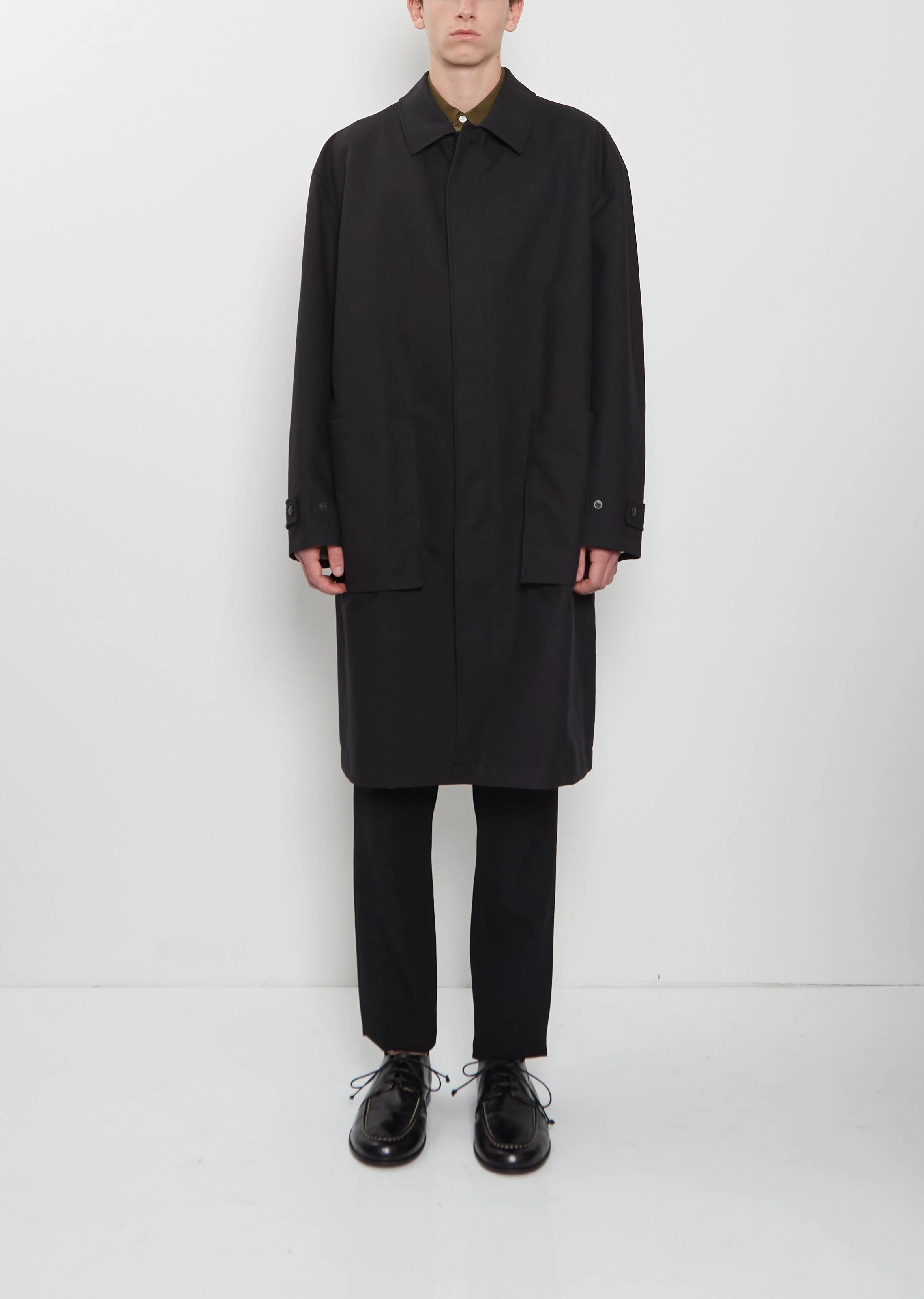 Cotton Trench Coat - 1