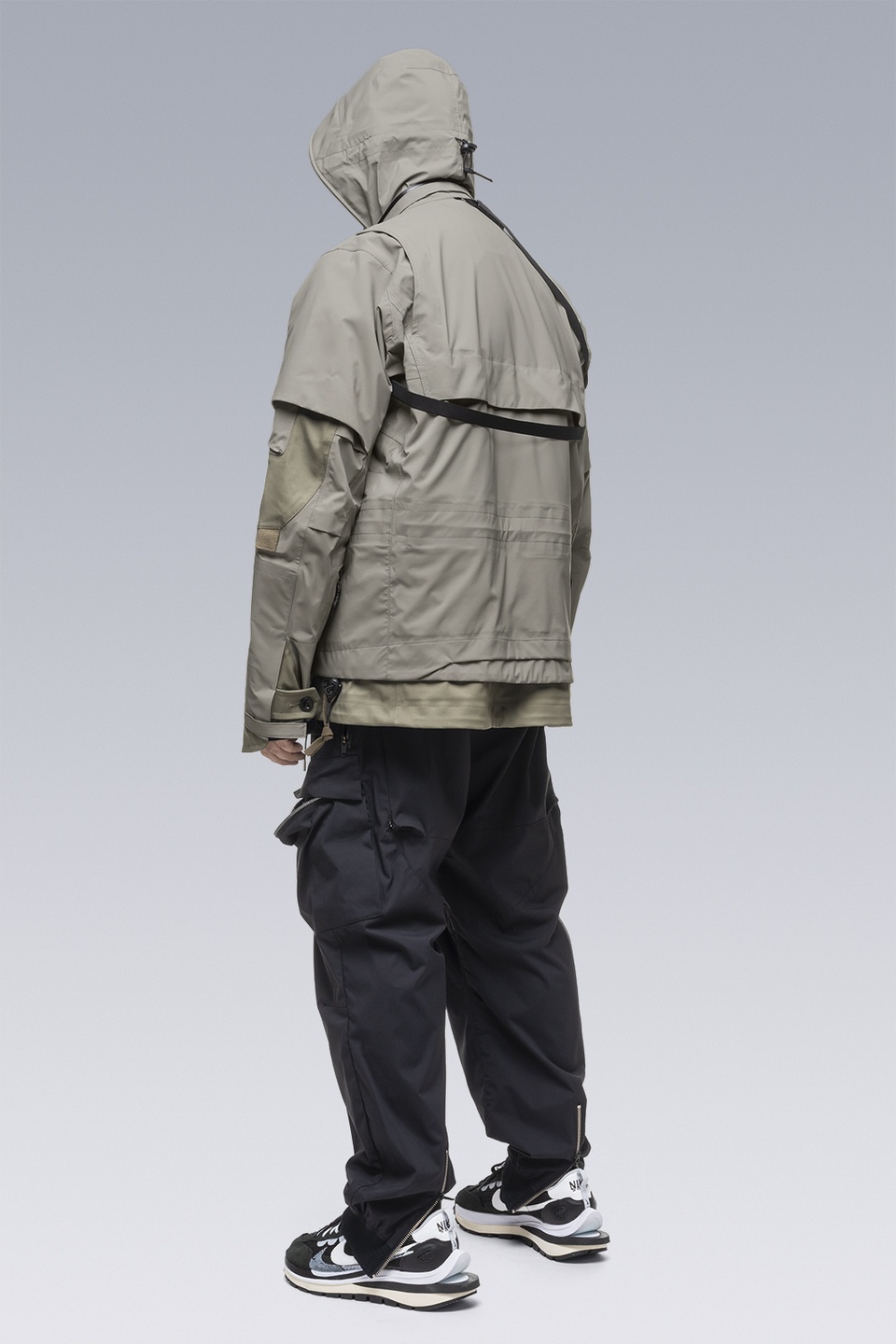 SAC-J2761 sacai / ACRONYM Field Jacket Alpha Green - 5