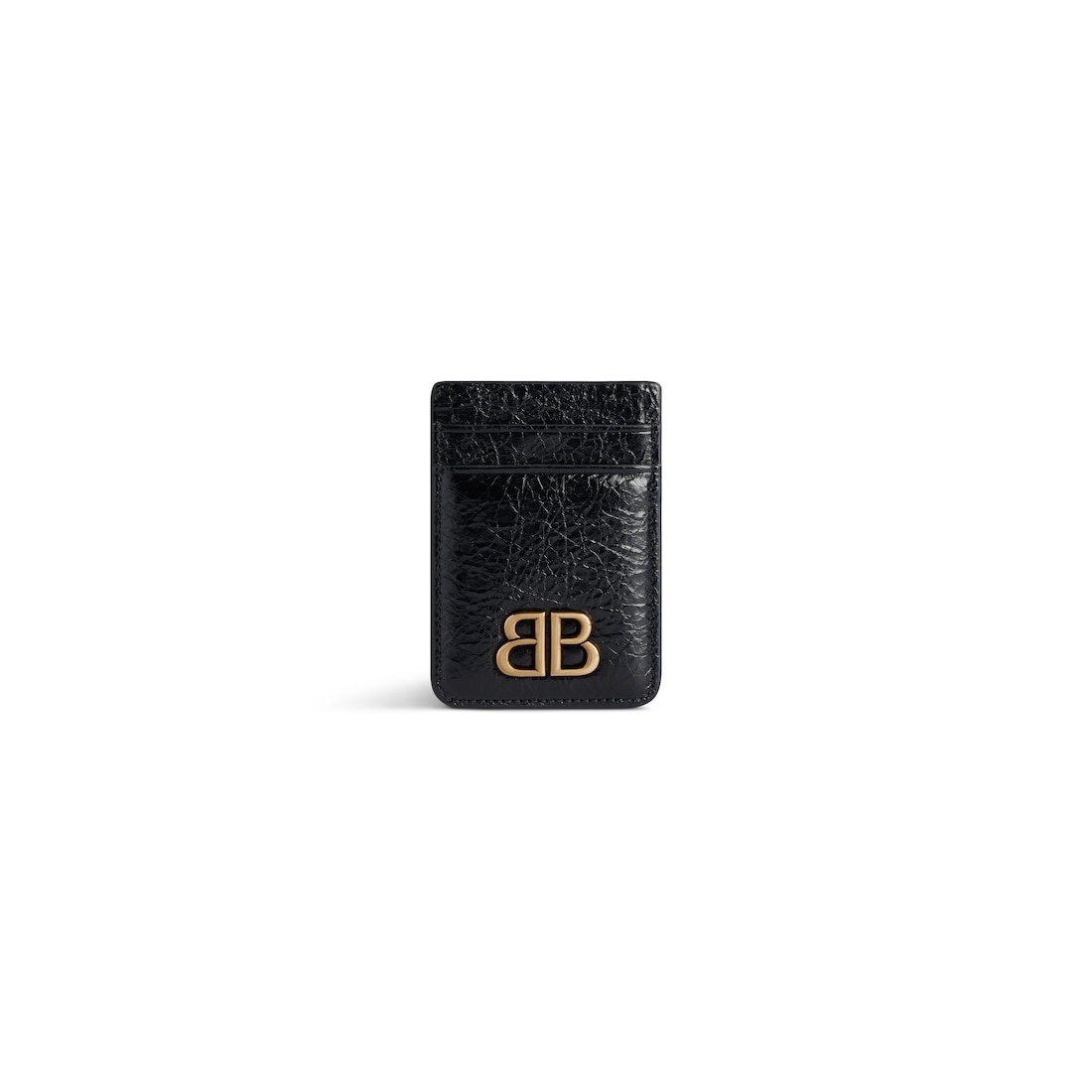 Women's Monaco Magnet Card Holder  in Black - 1