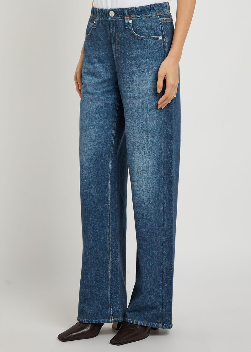 rag & bone Rag & Bone Miramar Jeans-print Terry Trousers outlook