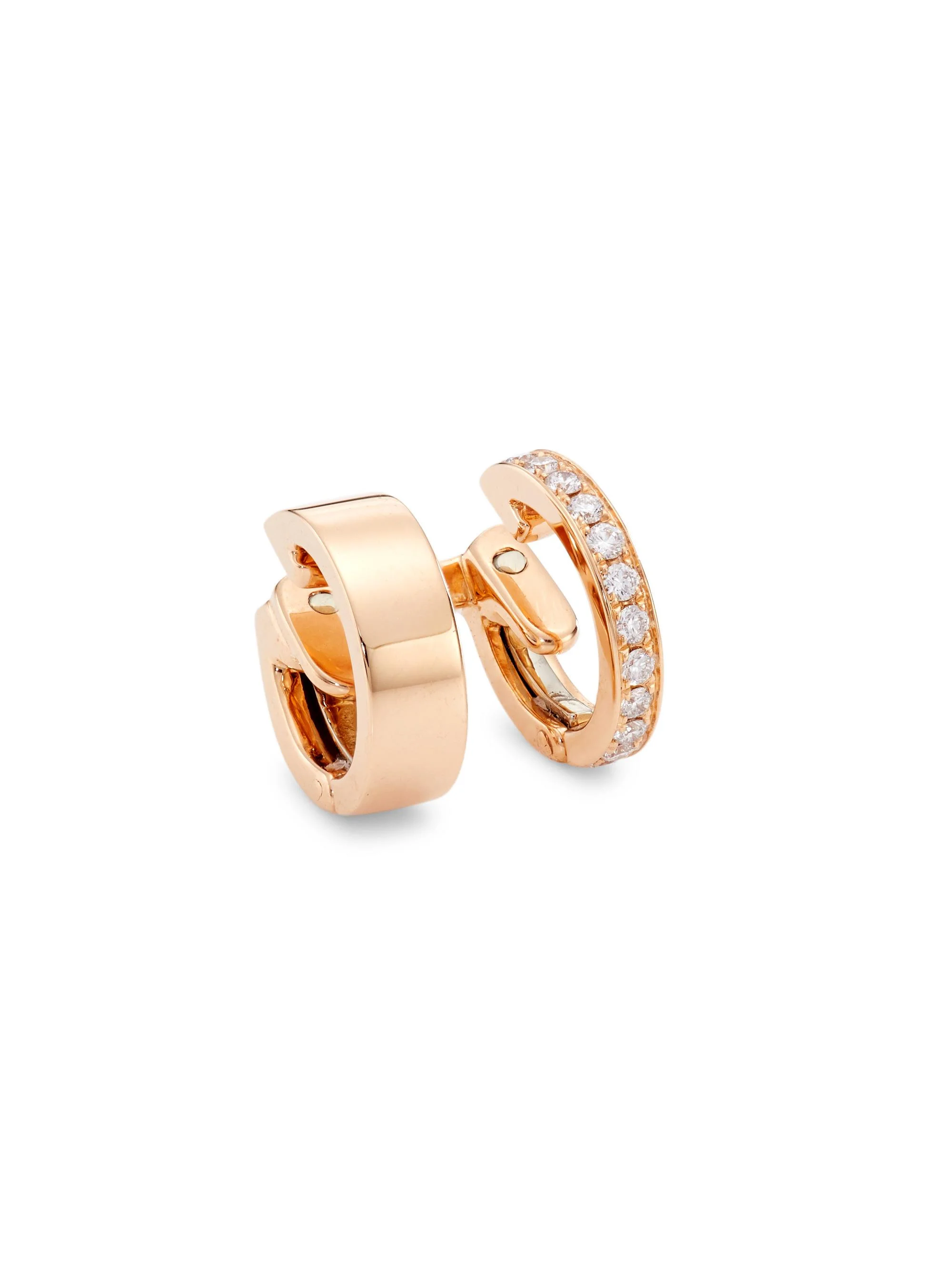 Women's Berbere 18K Rose Gold & Diamond Single Ear Cuff - 1