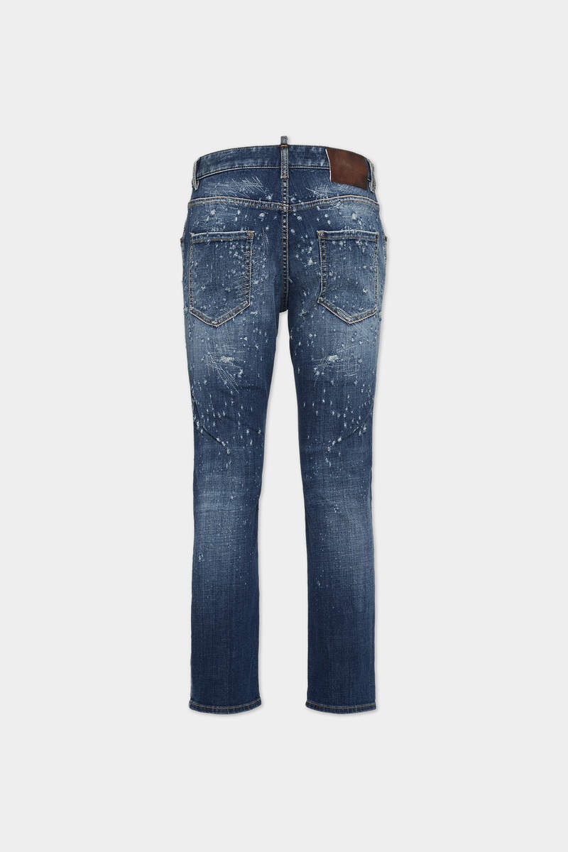 MEDIUM WOOD WORM WASH COOL GIRL JEANS - 2