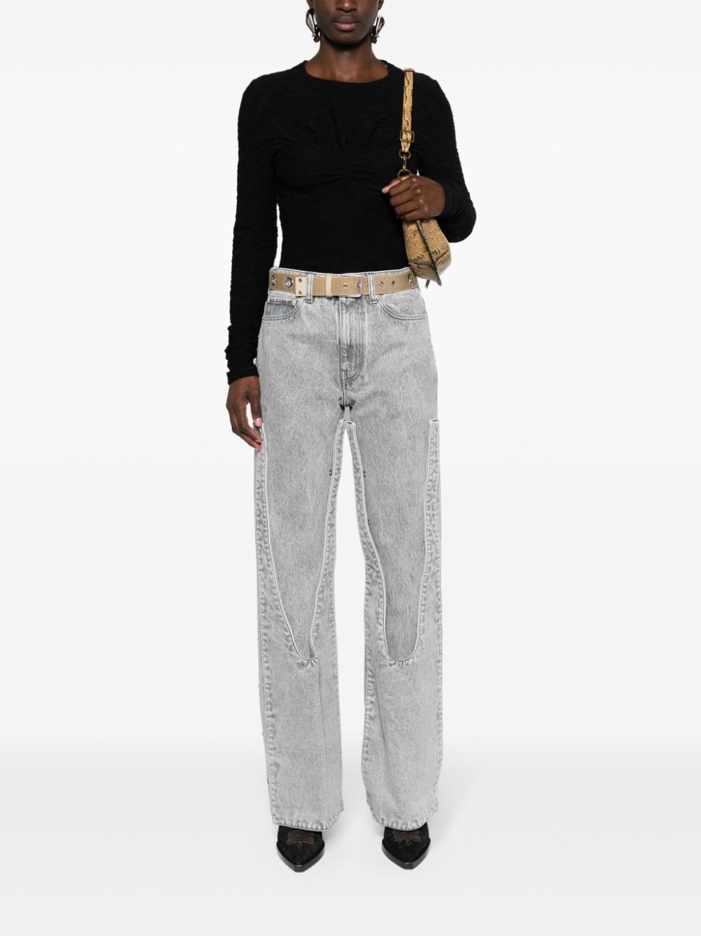 Floride ruched T-shirt - 2