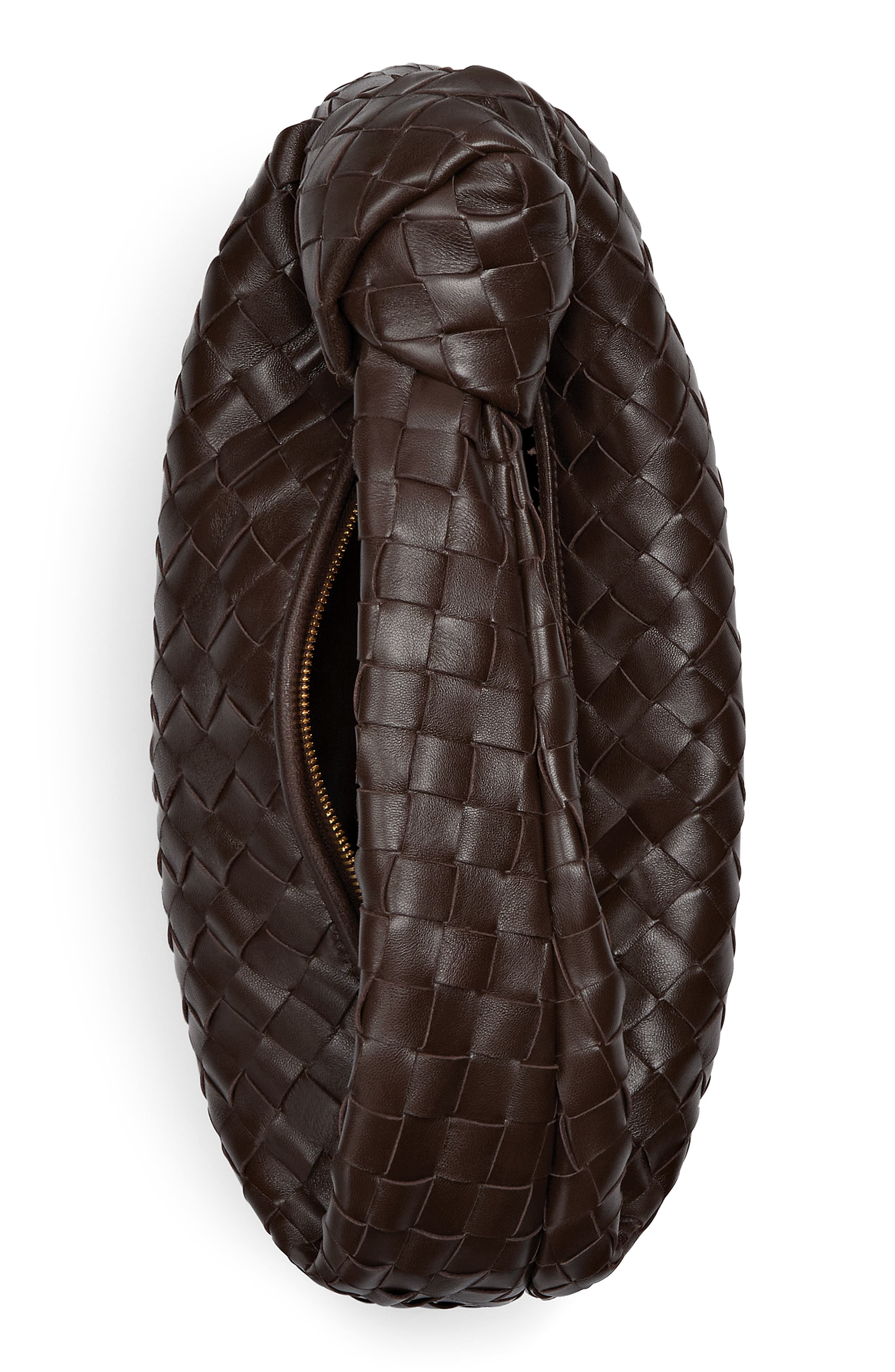 Teen Jodie Intrecciato Leather Hobo - 4