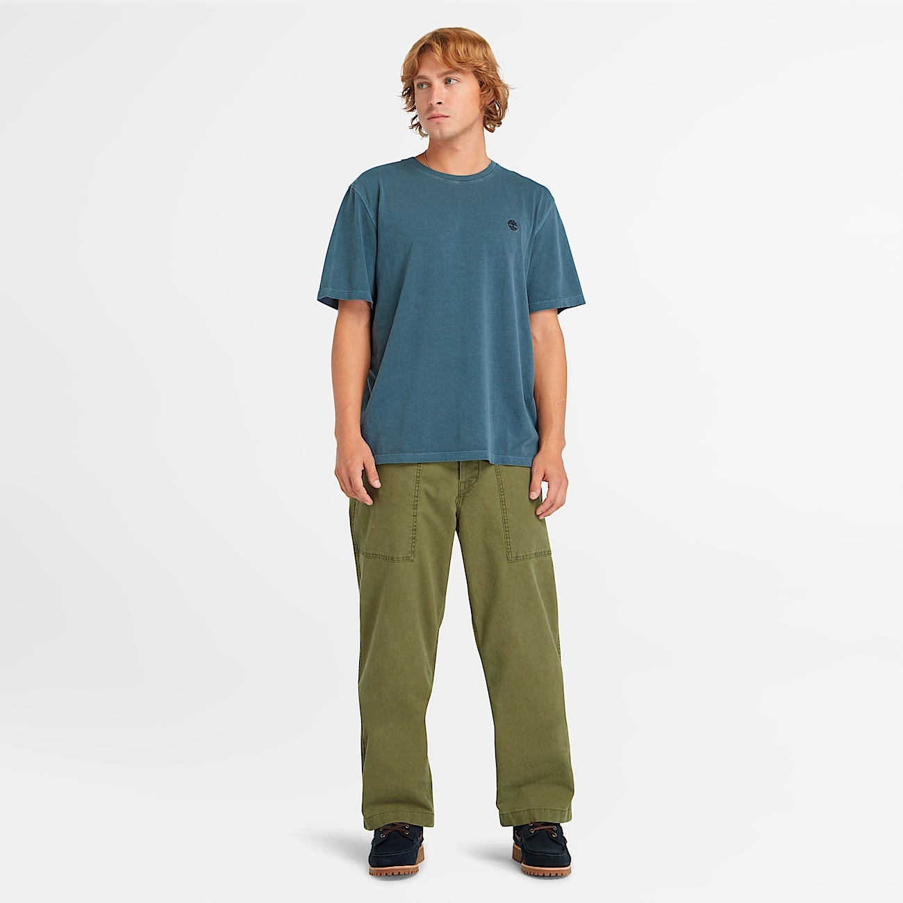 Men's Dunstan River Garment Dye Short-Sleeve T-Shirt - 3