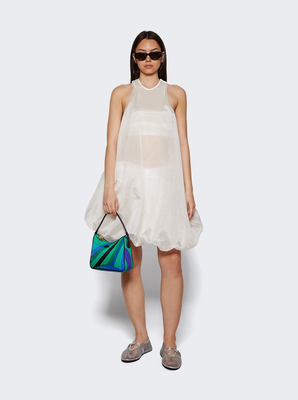 Yummy Shoulder Bag Blue And Emerald - 3